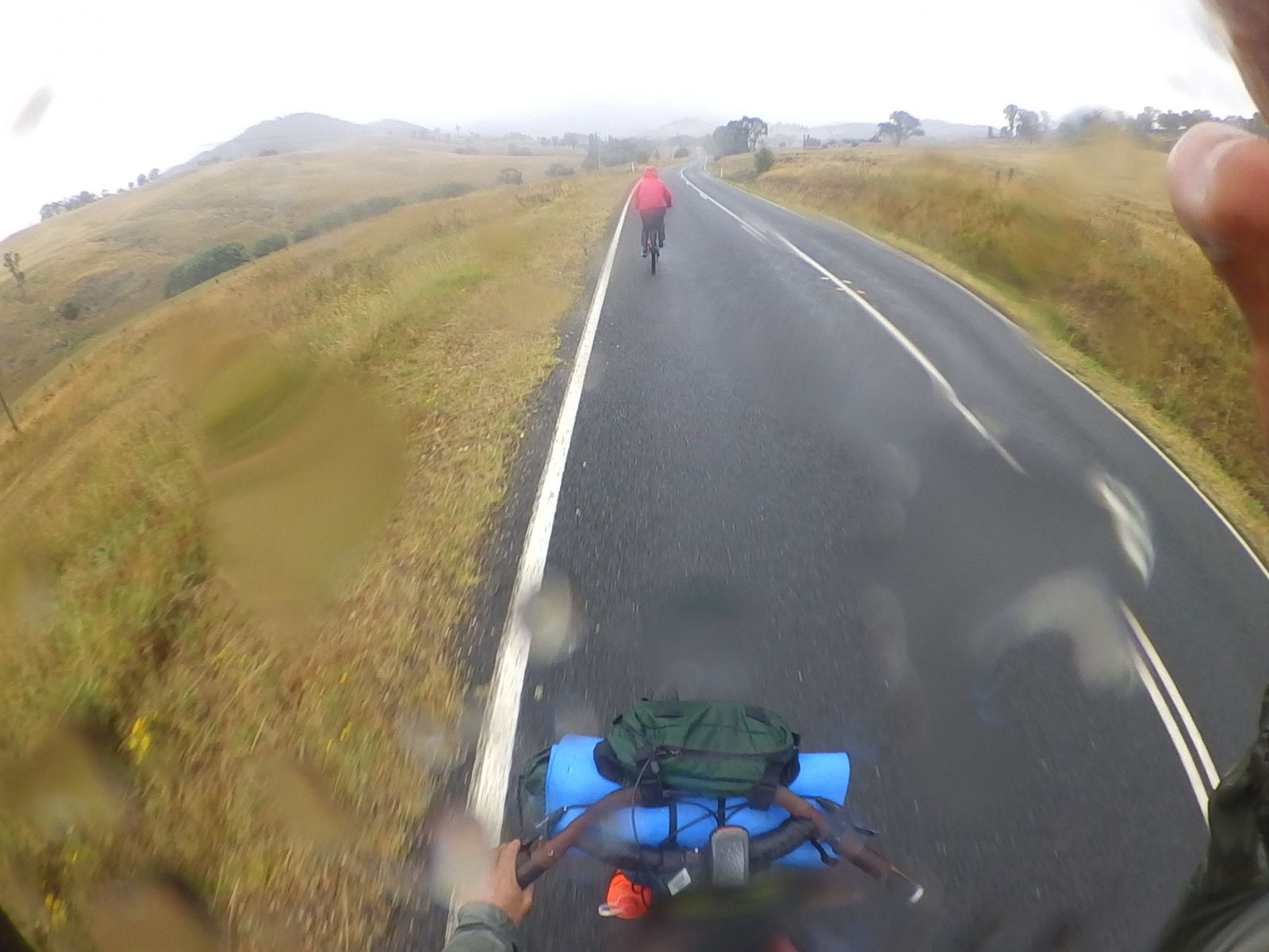 A wet ride on Boxing day